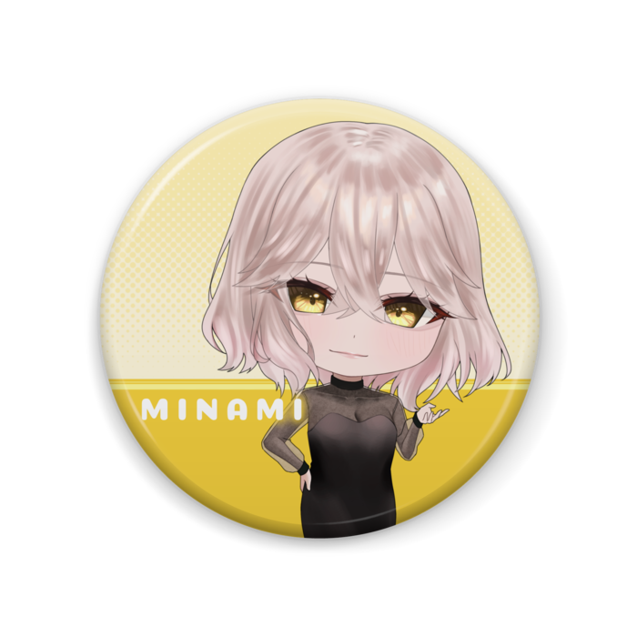 みなみ 缶バッジ 