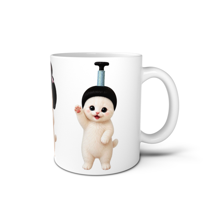 マグカップ - 直径 8 cm / 高さ 9.5 cm