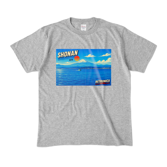 カラーTシャツ - M - 杢グレー (濃色)
