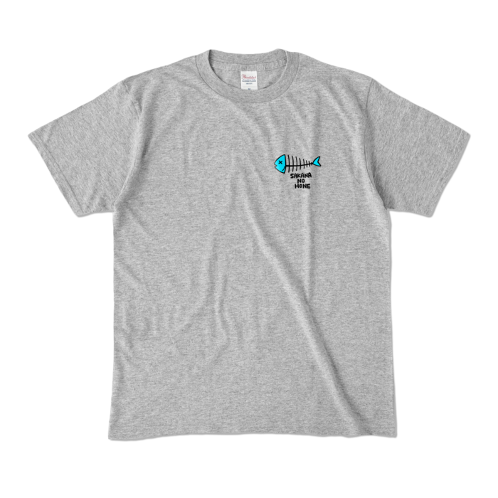 カラーTシャツ - M - 杢グレー (濃色)