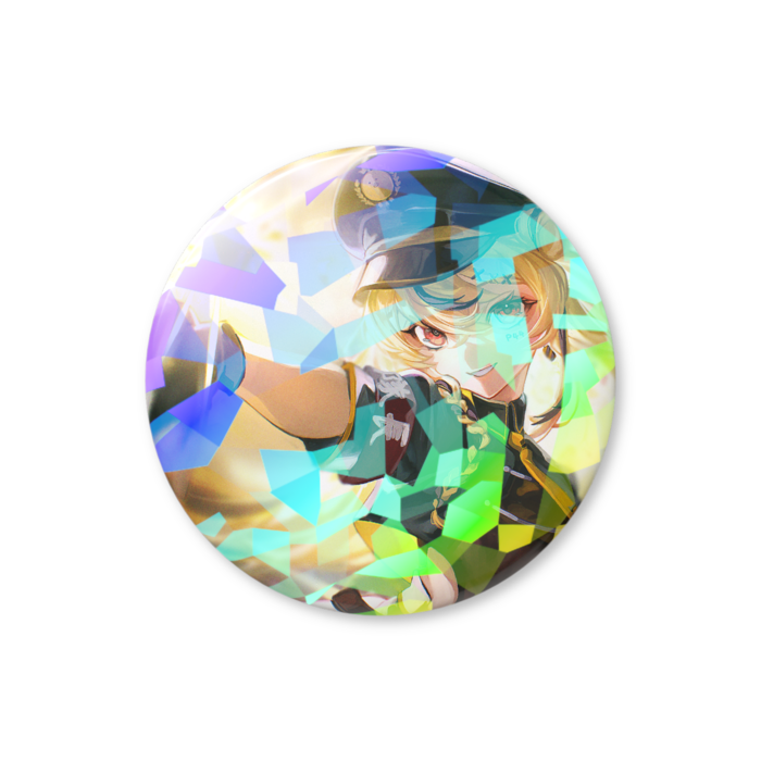 ホログラム缶バッジ - 56mm