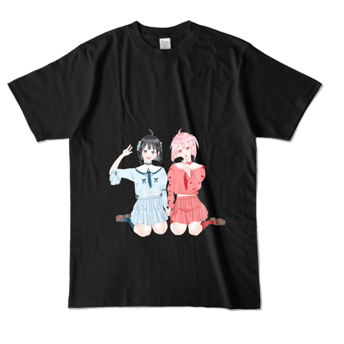 カラーTシャツ - L - ブラック (濃色)