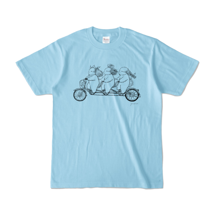 カラーTシャツ - S - ライトブルー (淡色)/T-Shirt light blue(S)