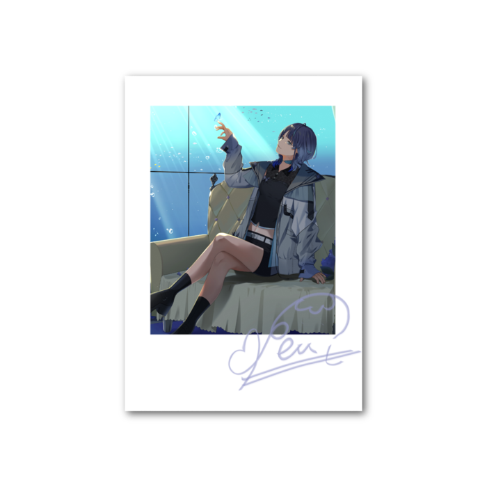 フォト風カード - 縦 - 片面