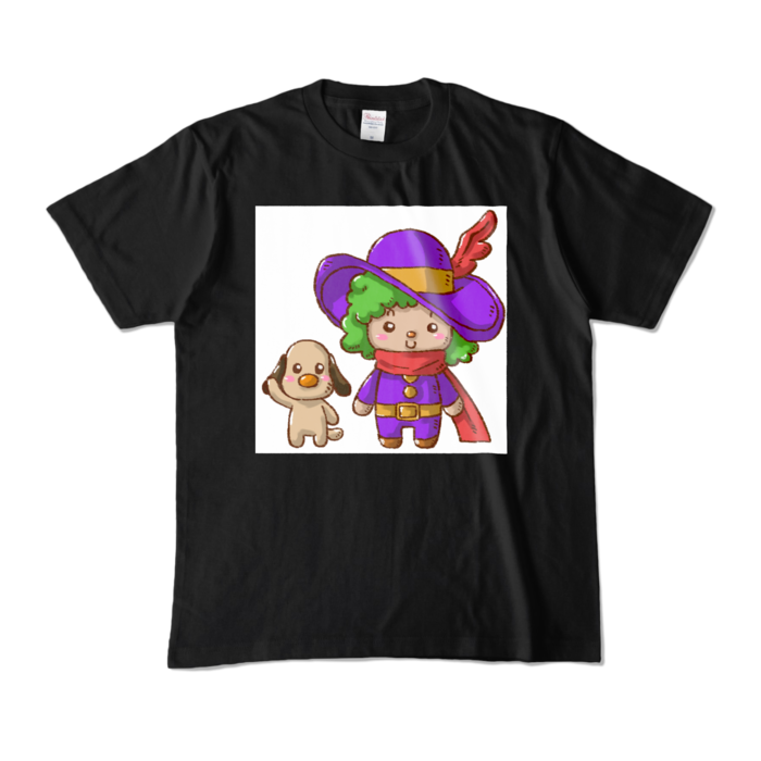 カラーTシャツ - M - ブラック (濃色)