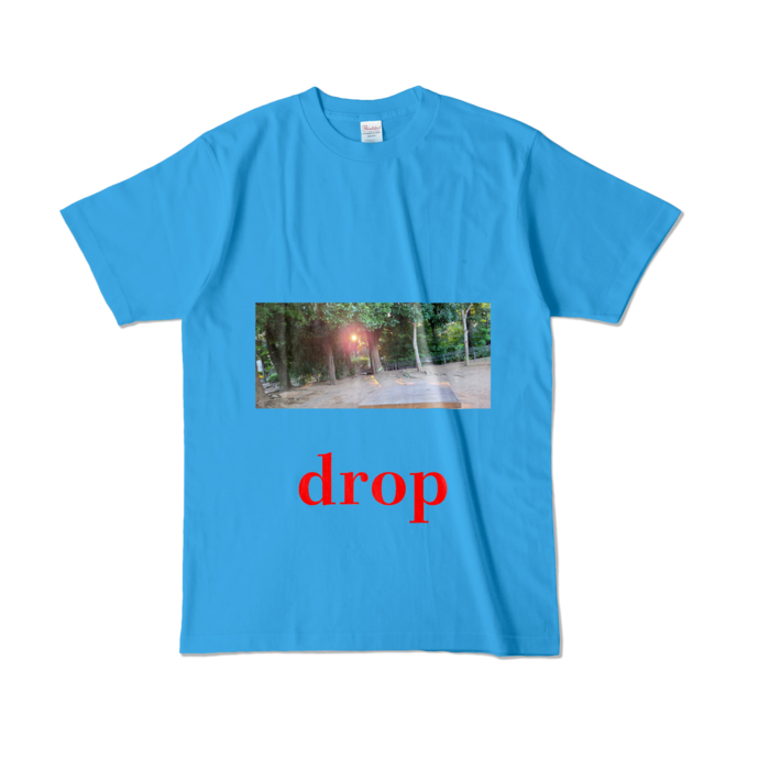 カラーTシャツ - L - ターコイズ (濃色)