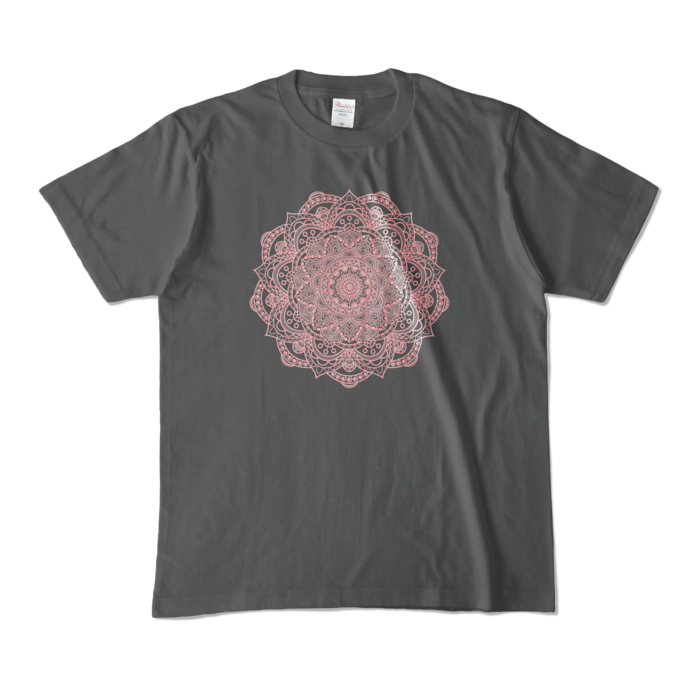 カラーTシャツ(濃色) - M - 正面 - チャコール