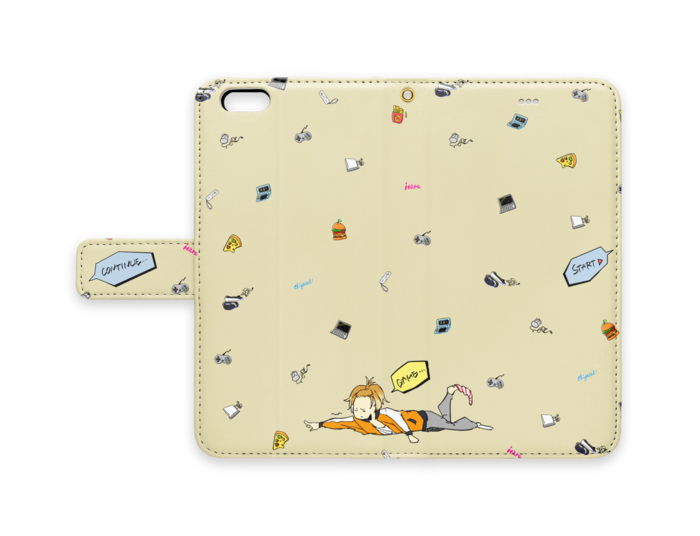 手帳型iPhoneケース - iPhone6 Plus - ストラップ穴 あり