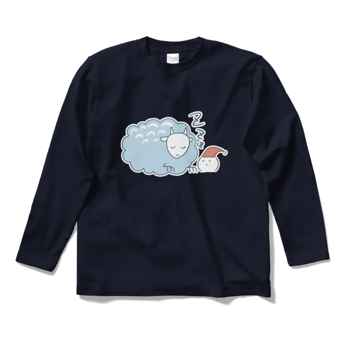 ロングスリーブTシャツ - S - ネイビー