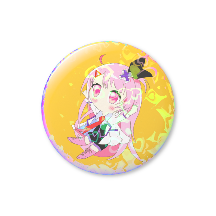 ホログラム缶バッジ - 76mm