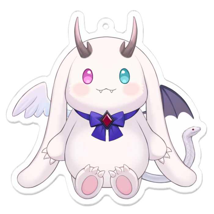 アクリルキーホルダー - 70 x 70 (mm)