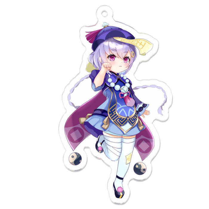 アクリルキーホルダー - 70 x 70 (mm)