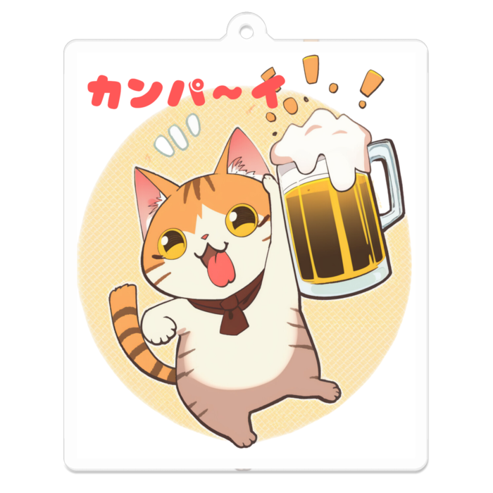 アクリルキーホルダー - 70 x 70 (mm)