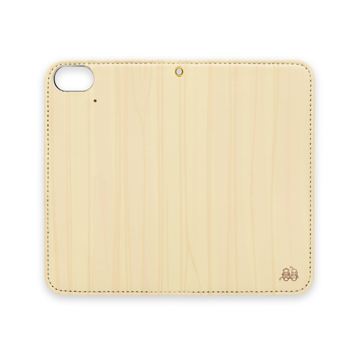 手帳型iPhoneケース（ベルトなし） - iPhone 8 / 7 - ストラップ穴 あり