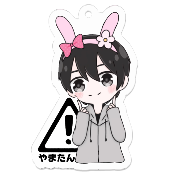 うさ耳 - 50 x 50 (mm)