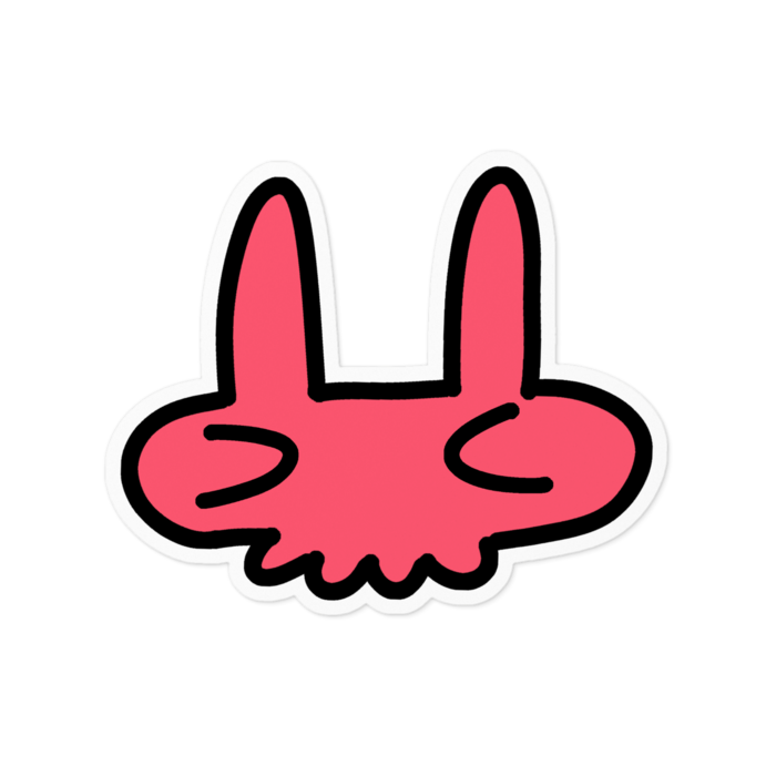 ステッカー - 100 x 100 (mm)