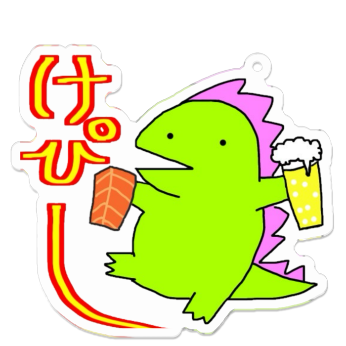 アクリルキーホルダー - 70 x 70 (mm)