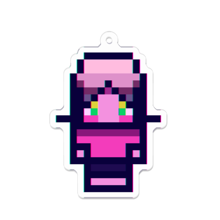 アクリルキーホルダー - 70 x 70 (mm)