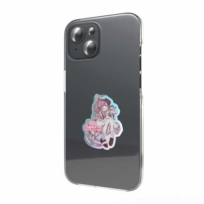 オーロラスマホステッカー - 縦