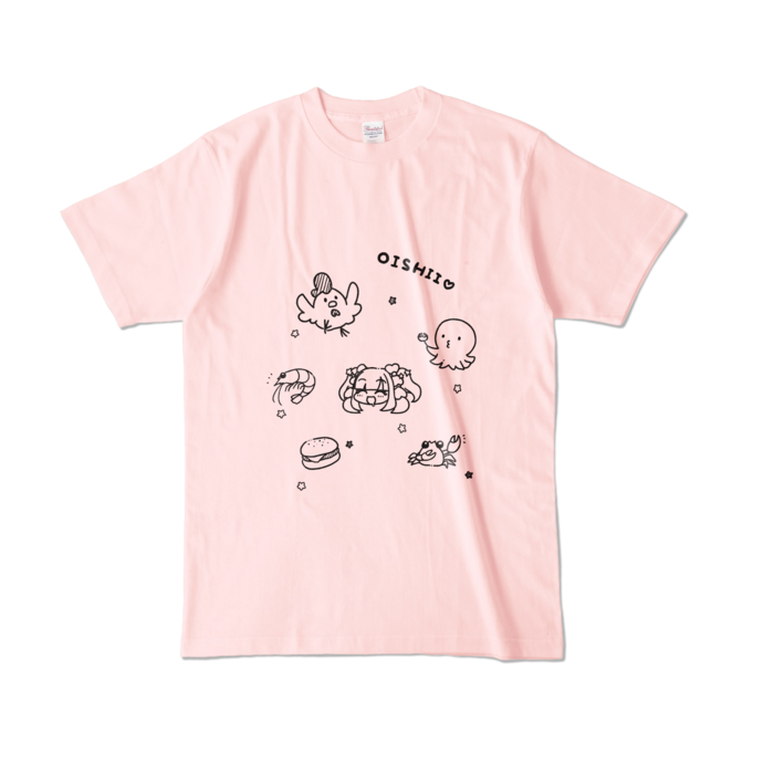 カラーTシャツ - L - ライトピンク (淡色)