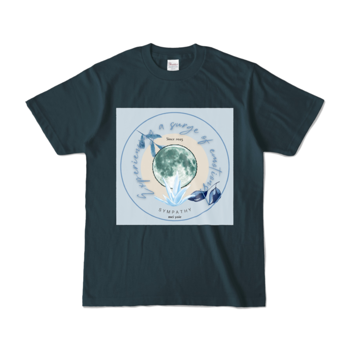 カラーTシャツ - S - デニム (濃色)