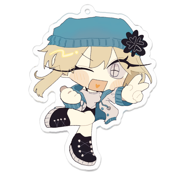 アクリルキーホルダー - 70 x 70 (mm)