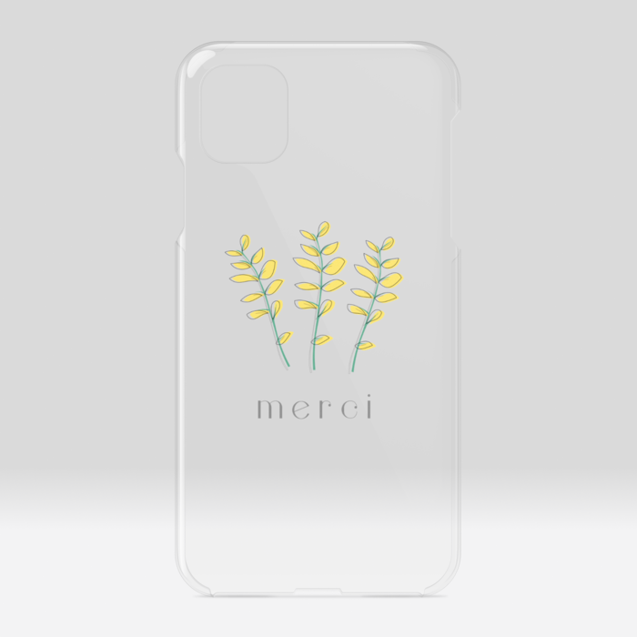 クリアiPhoneケース - iPhone11