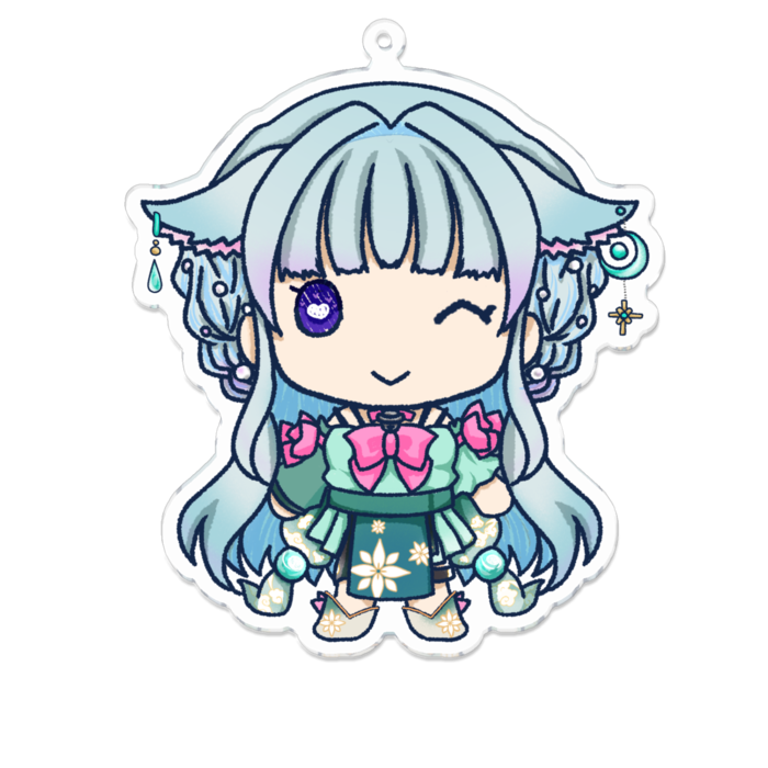 アクリルキーホルダー - 100 x 100 (mm)