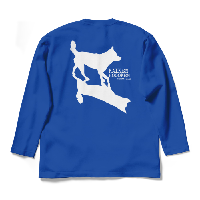 ロングスリーブTシャツ - L - ロイヤルブルー