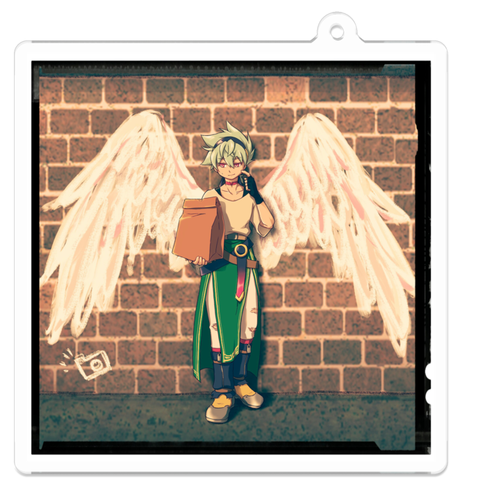 アクリルキーホルダー - 70 x 70 (mm)