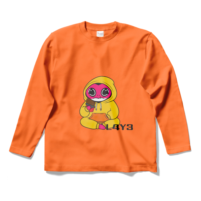 ロングスリーブTシャツ - S - オレンジ