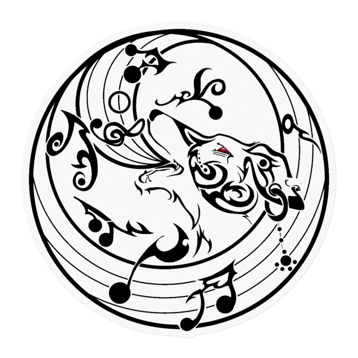 ステッカー - 100 x 100 (mm)