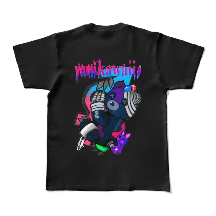 カラーTシャツ - M - ブラック (濃色)(4)