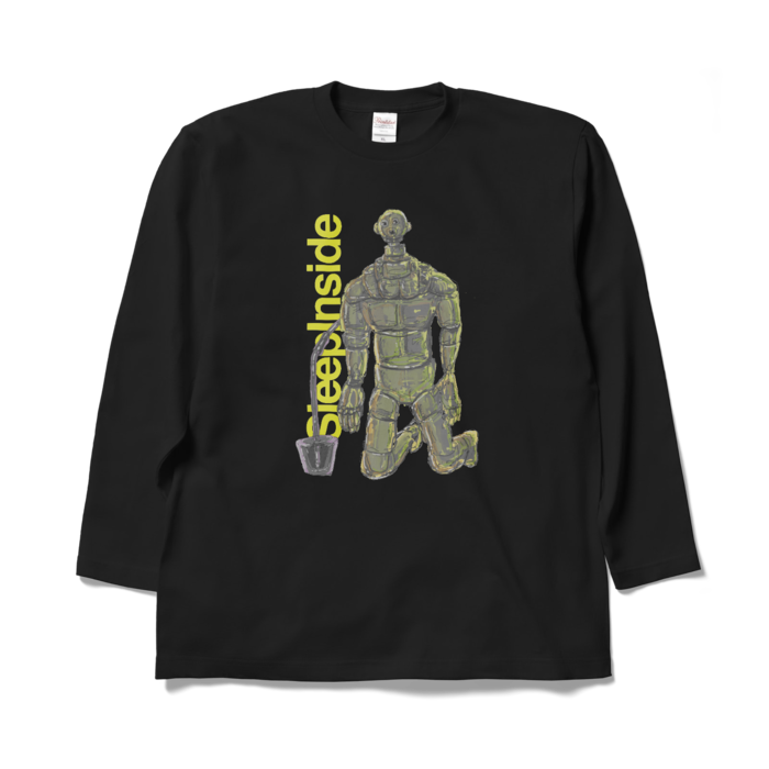 ロングスリーブTシャツ - XL - ブラック