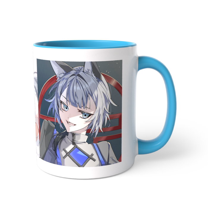 ツートンカラーマグカップ - 直径 8.2cm / 高さ 9.5cm