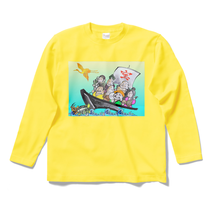 ロングスリーブTシャツ - S - イエロー