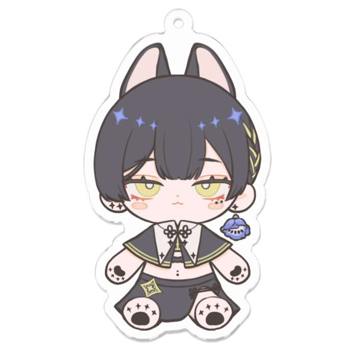 アクリルキーホルダー - 70 x 70 (mm)