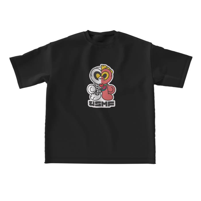 ビッグシルエットTシャツ - L -