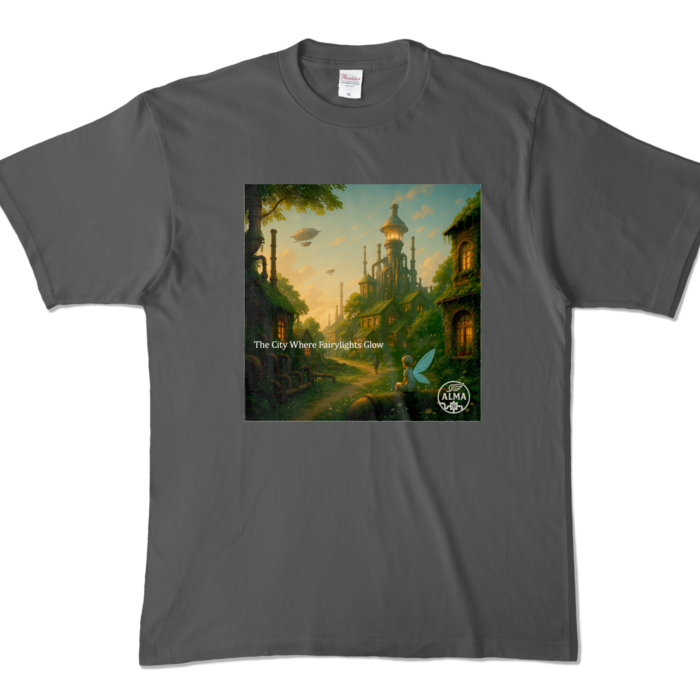 カラーTシャツ - XL - チャコール (濃色)