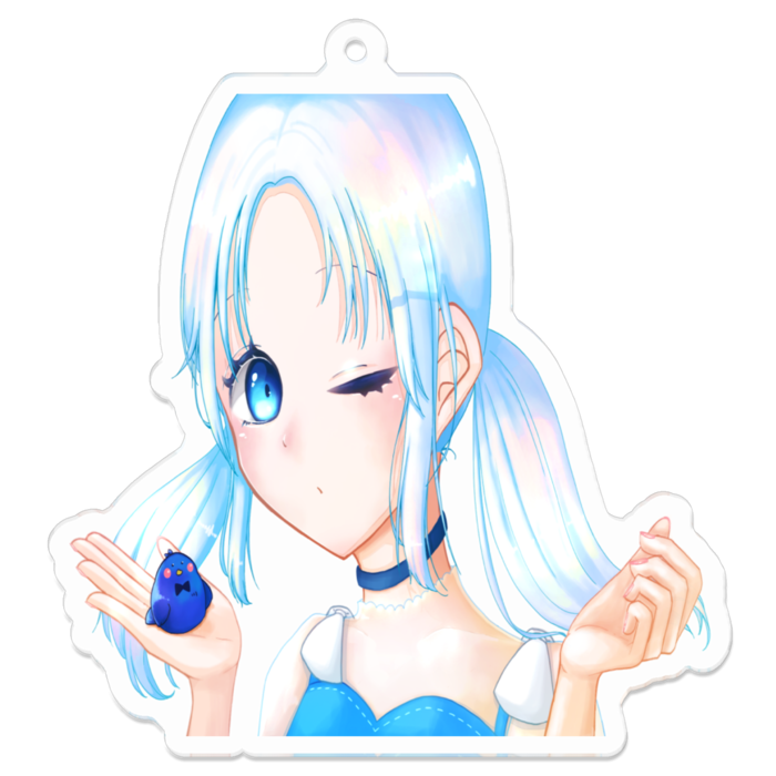 アクリルキーホルダー - 70 x 70 (mm)