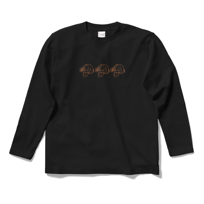 ロングスリーブTシャツ - S - ブラック(ゆるヒャマ)