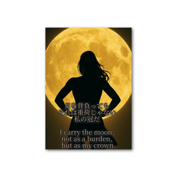 フォト風カード - 縦 - 片面(1)