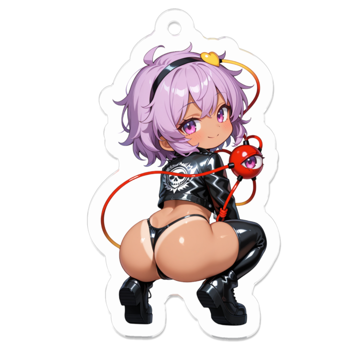 アクリルキーホルダー - 50 x 50 (mm)(ロゴ無し)
