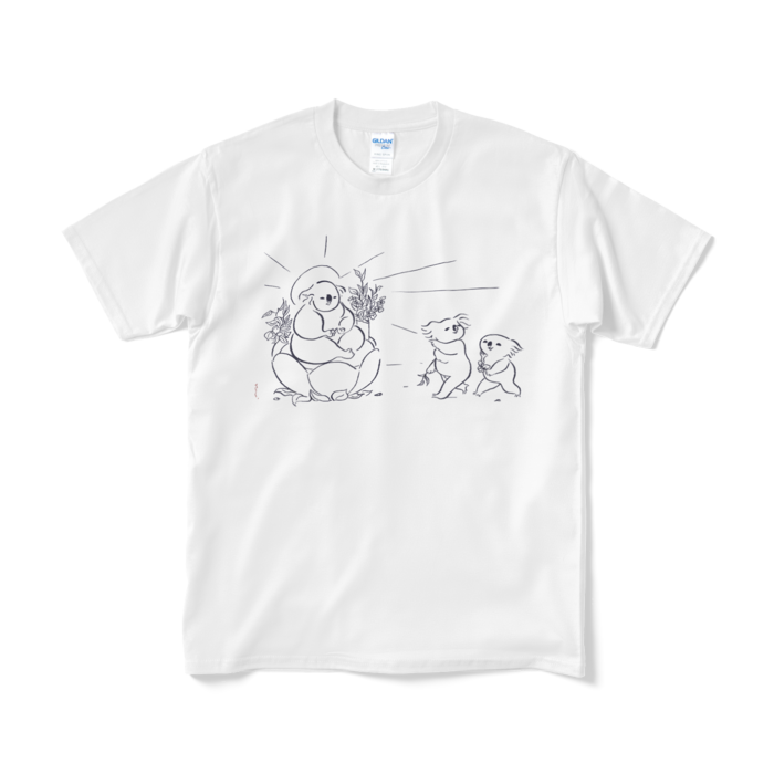 Tシャツ(短納期) - M - よけいなものは入れない 白+黒
