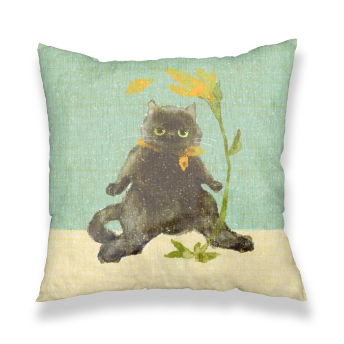 クッションカバー水 - 450x450(mm)