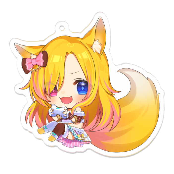 アクリルキーホルダー - 70 x 70 (mm)