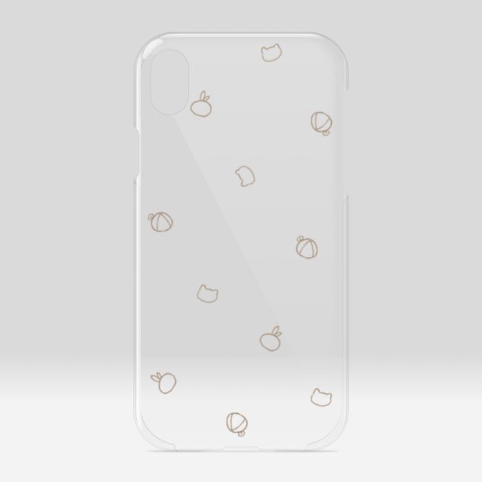 クリアiPhoneケース - iPhone XR