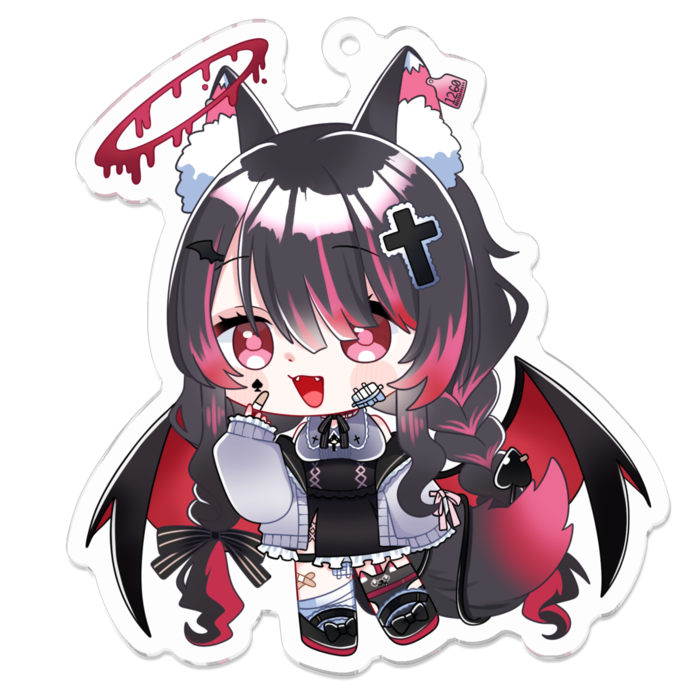 アクリルキーホルダー - 70 x 70 (mm)