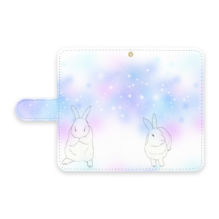 手帳型Androidケース - S - ストラップ穴 あり