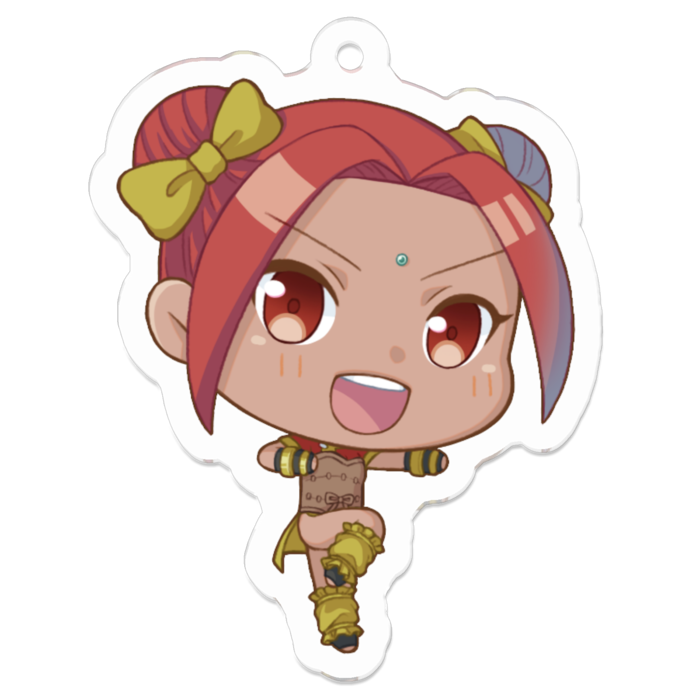 アクリルキーホルダー（コーティング） - 50 x 50 (mm)